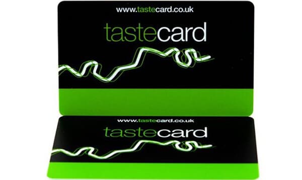 taste card برای سفر به لندن