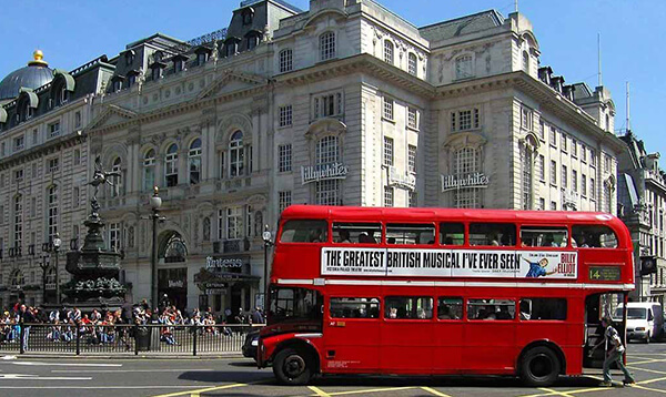 اتوبوس های دو طبقه لندن